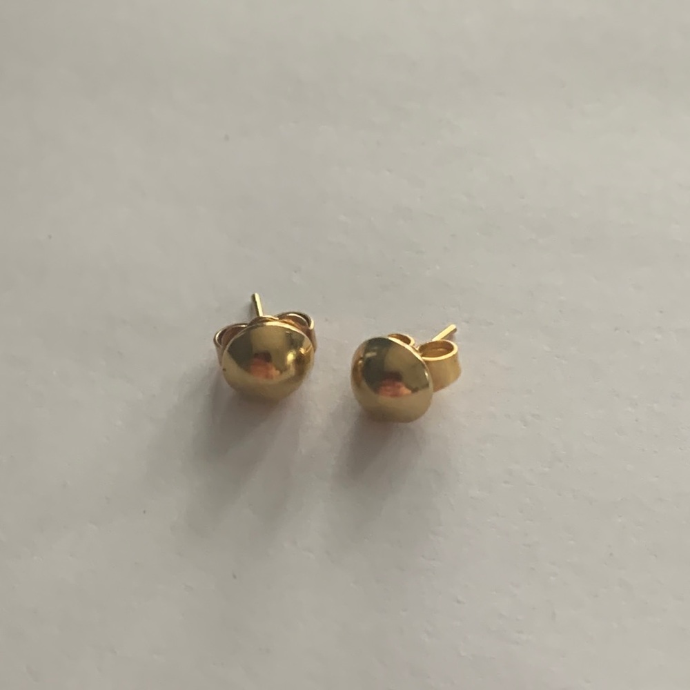 3/$5 Round Gold Earrings
